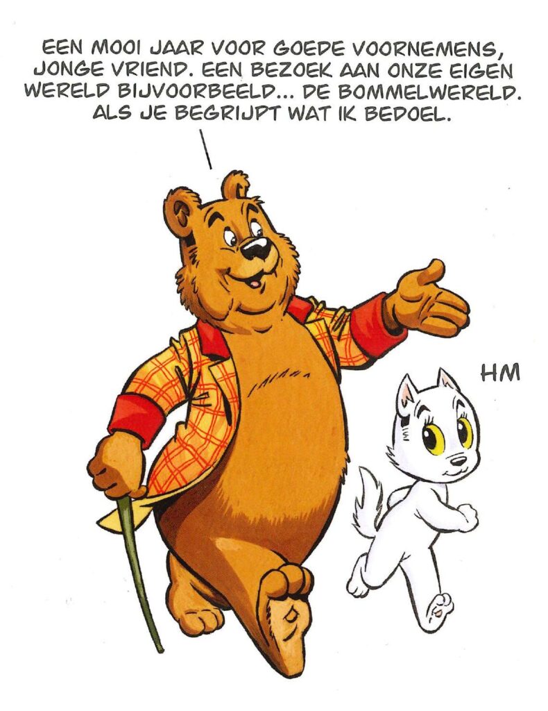 Heer Olivier B. Bommel en Tom Poes - Bezoek Bommelwereld